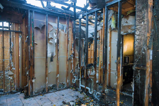Professional Fire Damage Assessment technician working in Voorhees, NJ
